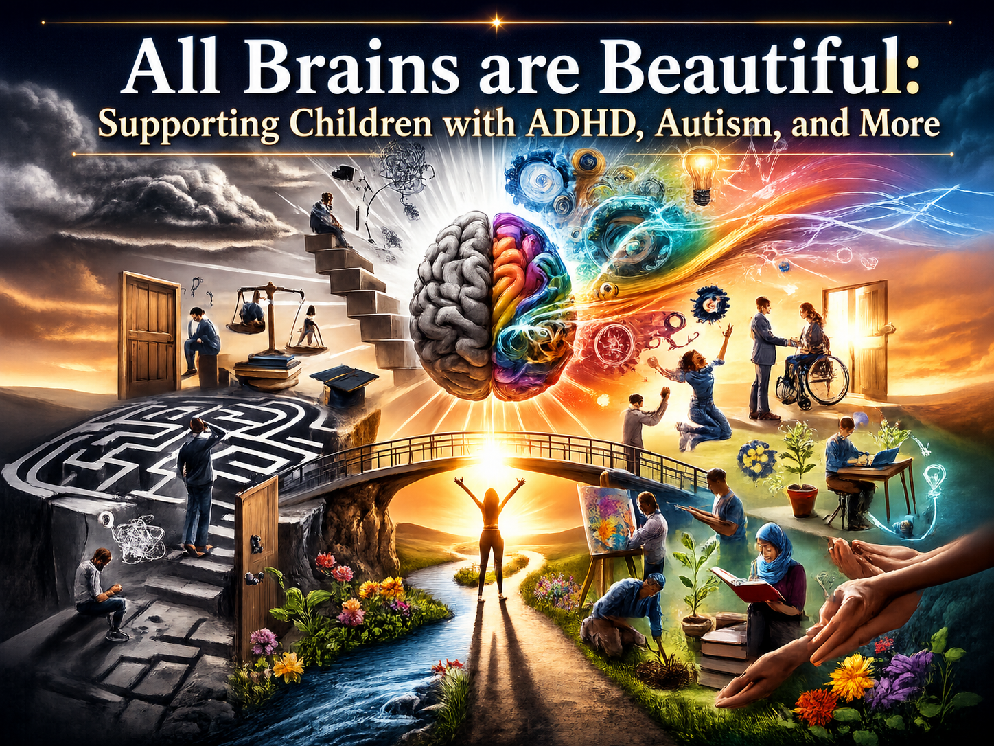 All Brains are Beautiful: Supporting Children with ADHD, Autism, and More 