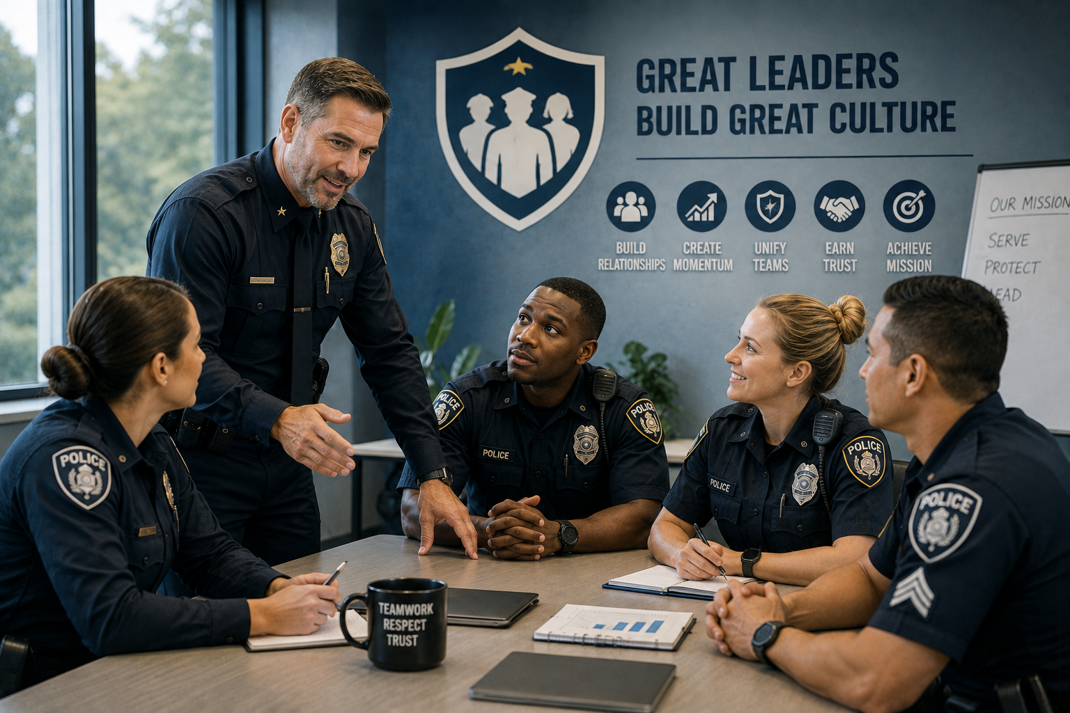 Law Enforcement Leadership - Building Good Culture, Momentum & Unity of Command