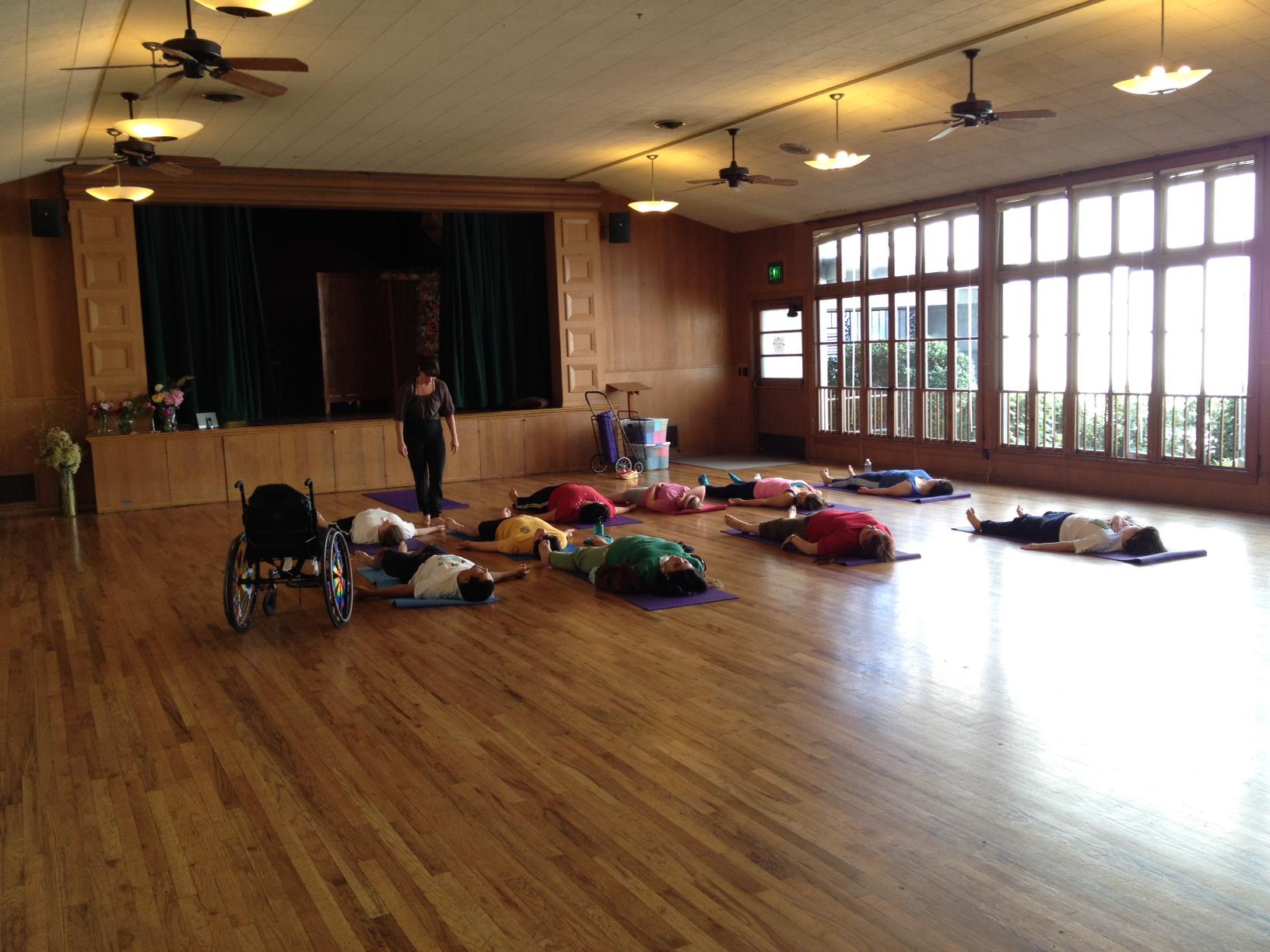Yoga: Mondays, 3:00 PM-4:15 PM Online