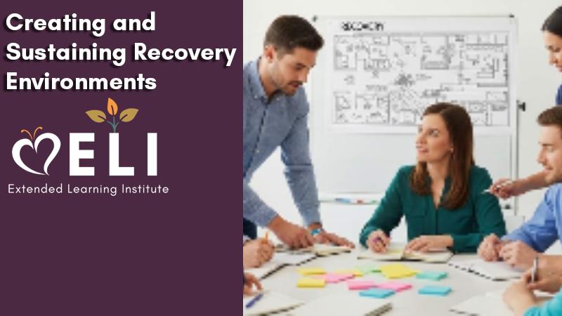 Creating & Sustaining Recovery Environments (Independent Study)